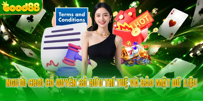 Người chơi có quyền sở hữu trí tuệ và bảo mật dữ liệu